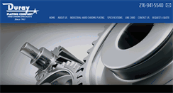 Desktop Screenshot of durayplatingco.com
